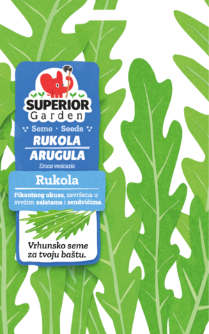superior garden seme rukola link ka proizvodu